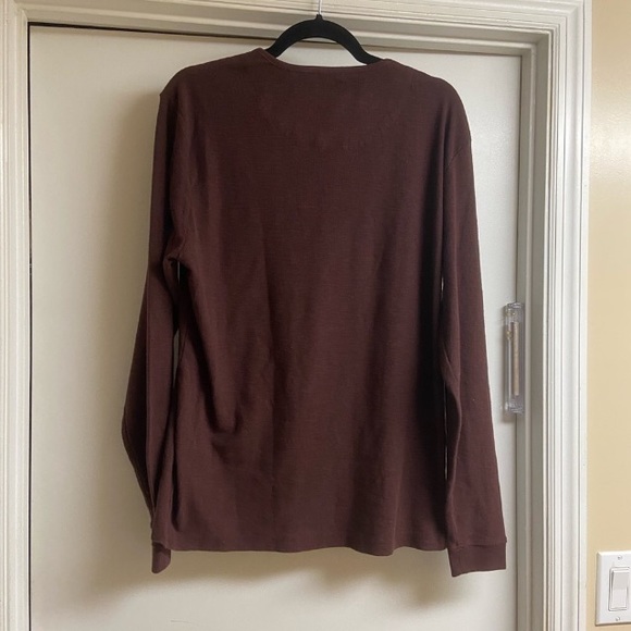 LOST Enterprises Industries Men’s Long Sleeve Shirt Logo Skate Surfboard Henley - Picture 2 of 3